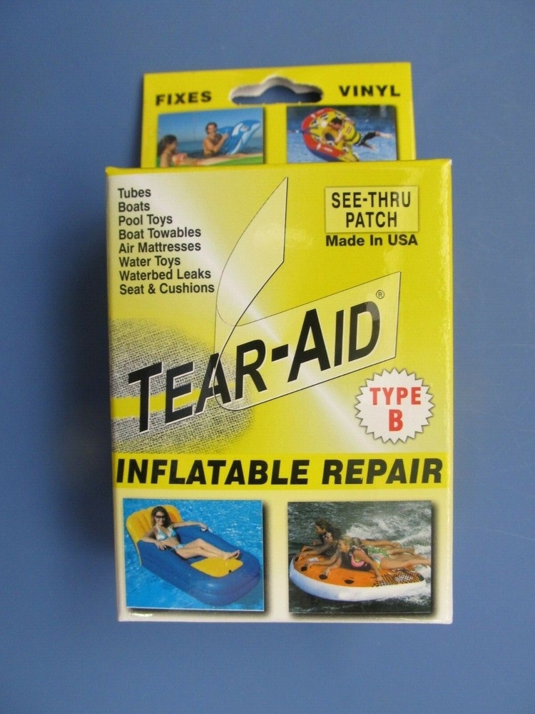 One (1) Tear-Aid Inflatable Repair Type B Vinyl Patch NEW FREE Shipping