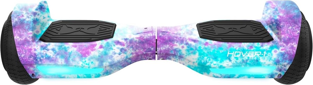 Hover-1 Rebel Electric Self-Balancing Hoverboard for Kids – Blue Tie-Dye