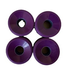 Orangatang Fat Free 65mm 83a 4-Pack Longboard Wheels Purple