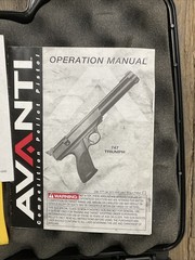 Daisy Avanti Triumph 747 .177 Air Pistol With BSA 2×20 Pistol Scope and Case