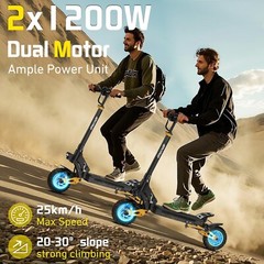 iENYRID ES1 Offroad EScooter 48V20.8Ah Folding Electric Scooter 2400W Dual motor