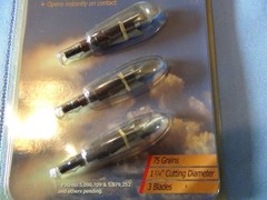 Rocket Aeroheads Wolverine 3P Broadheads – 3 Broadheads New In Package