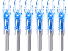 6/12 PCS S Lighted Nocks for Arrows .244″/6.2Mm inside Diameter Lighted Arrow No