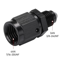 4AN Female Swivel to 3AN Male Flare Reducer Fitting 4AN Female to 3AN Male
