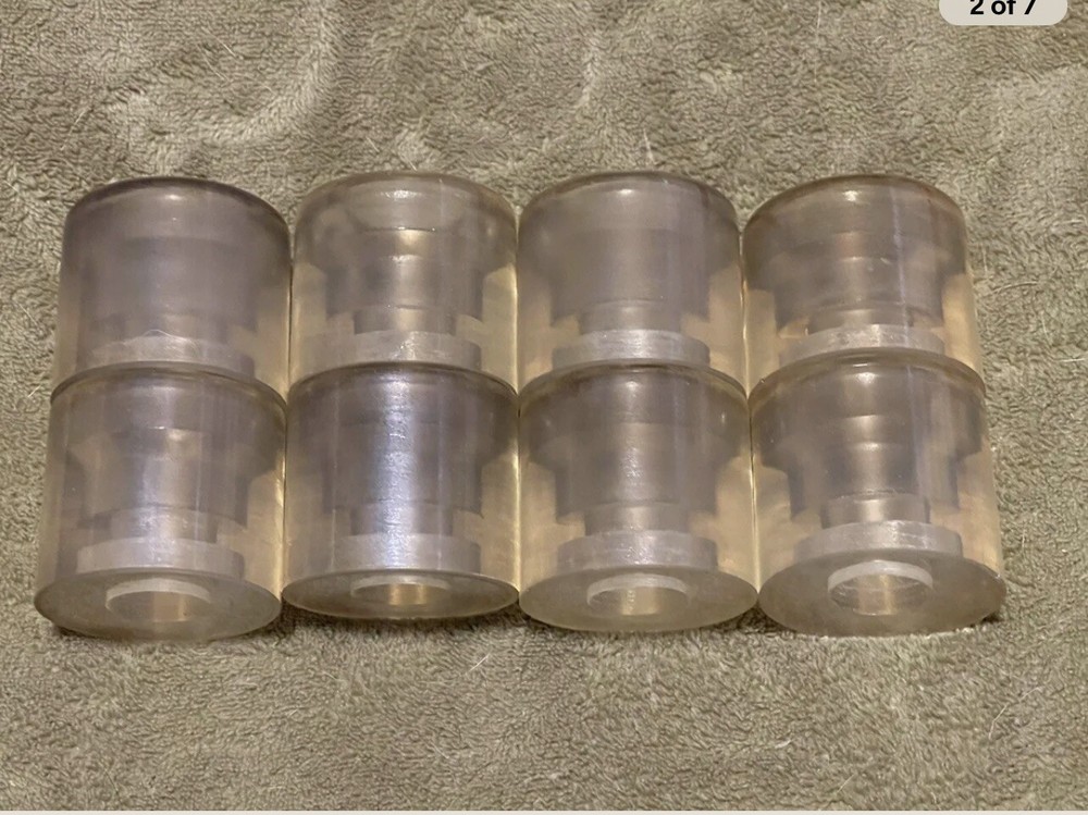 vintage crest wide trak skateboard/skate wheels