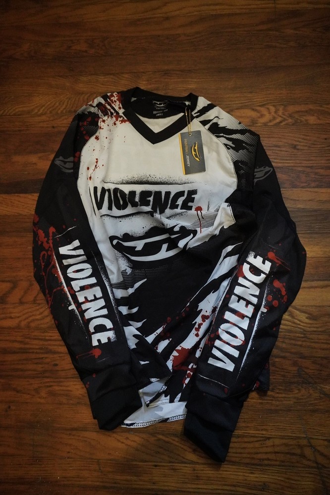 NEW JT x VIOLENCE. TIGERSTYLE PAINTBALL JERSEY