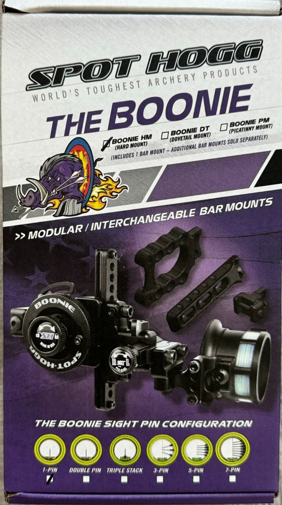 Spot Hogg The Boonie Double Pin With Standard Hard Mount Right Hand .010 New