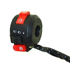 3 Function 8 Wire Handle Kill Light Start Switch Female Plug for Chinese 50cc