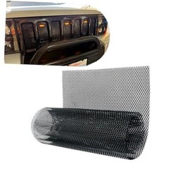 40″x13″ Universal Car Grill Mesh, Aluminum Alloy Automotive Grille Insert