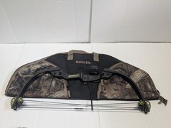Barnett Tomcat Compound Bow Black Hunting Bow With Allen Camouflage Case Sight