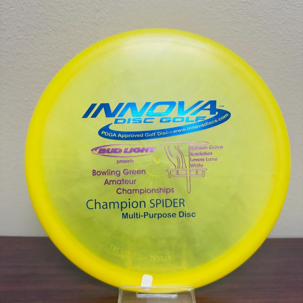 RARE – 2 LINE PFN Innova Champion Spider with Bud Light Stamp Collector – 176g