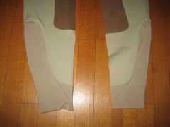NEW DOVER Women’s Beige Size 26 Suede Knee Patch Equestrian Riding Breeches