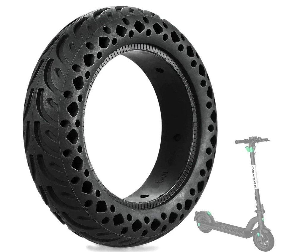 GLDYTIMES 10 inch Scooter Tire – Puncture-Resistant Honeycomb Tire Replacemen…