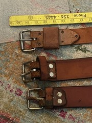 Rear cinch leather girth tack lot 3 FOR 1 MONEY ships for FREE western saddle