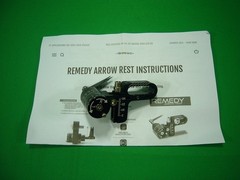 Shrewd Remedy Arrow Rest Right Hand Archer .012 Spring Steel Blade