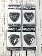 4 packs🏹🎯 Muzzy 3 BLADE Trocar 100 Grain Archery Hunting Fixed Broadheads🏹🎯