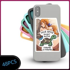 48 Pack Sexy Anime Girls Waifu Vinyl Women Stickers Hentai Ahegao Decals Lot
