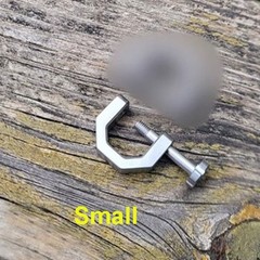 Titanium Alloy D Shape Keychain Buckle Portable Backpack Connector Pendant EDC