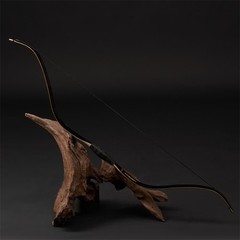 Archery 46″ Traditional Short Bow Horsebow Recurve Bow Bamboo&Fiberglass Limbs