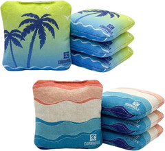 Professional Dual Sided Cornhole Bags- 16 Oz 6X6 W/Premium Resin Fill – Official