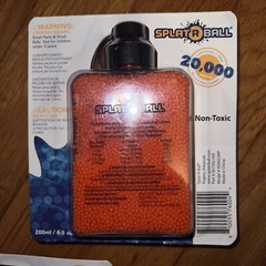 3X New Sealed SplatRball 20,000 Rounds 7.5mm Orange Ammo Certified Splat-R-Ball