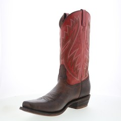 Nocona Boots Zayne HR5577 Mens Brown Leather Slip On Cowboy Western Boots 11.5