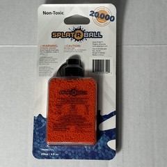 New Sealed SplatRball 20,000 Rounds 7.5mm Orange Ammo Certified Splat-R-Ball