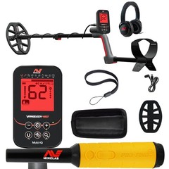 Minelab VANQUISH 460 Waterproof Multi-Frequency Metal Detector with PRO-FIND 35