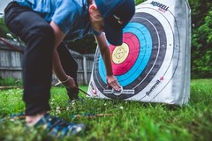 Morrell Youth Archery Target 80cm Face | Built for Youth NASP Practice