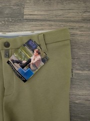 NWT Devon-aire Child Sz Large 16R pull on khaki 371 riding breech pants cotton