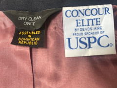 NWT Devon-aire Equi-fit Navy Blue English Horse Riding Show Hunt Coat Womens 6-8