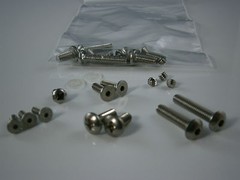 COMPLETE Stainless Steel Screw Bolt Set for Crosman 2240 2300 1322 1377 + Extras