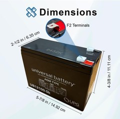 24 Volt Battery Pack, the Razor iMod, Rechargeable Batteries, 10 Ah with Harness