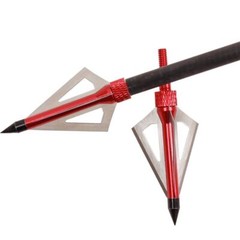 12x 20 inch Carbon Crossbow Bolts OD 8.8mm Archery Arrows / 100 Grain Broadhead