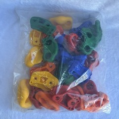 Rock Climbing Holds & Rope – For Kids
