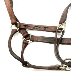 Vintage Leather Simco Halter – Fancy and Rare!