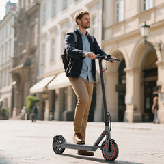 Ladped LP60 Adult Electric Scooter Foldable 25KM/H 12Miles E-Scooter 350W w/APP