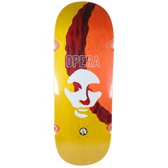Opera Skateboard Deck Triple Torn Big Mask 11″ x 31.85″ with Grip