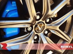 Automotive Caliper Wraps Reflective Vinyl High Heat Temperature Film Fits