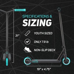 Envy Scooters ONE S3 Stunt Scooter – Trick Scooters for Kids 6-12 Years – Beginn