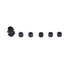 Archery Bow Hunting Hooded Peep Sight Kit Clarifier Aperture Core Lens W/ String