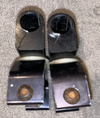 2 1/2» WESTERN STIRRUP TURNERS BLACK ALUMINUM 360 DEGREE
