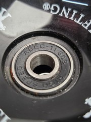 Longboard Cruiser Wheels Lot of 4 Street Surfing 70mm 83A Ascot Drifting Black