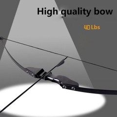 40lbs Recurve Bow Hunting Take Down Bow Archery Beginner Bow Left/Right Hand US
