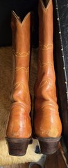 Tony Lama Women’s Tall Western Boot Brown Size 10.5 M