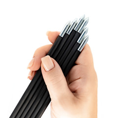 BALLISTA 12.8″ Carbon Bolts for Ballista Bat Pistol Crossbow (Pack of 6)
