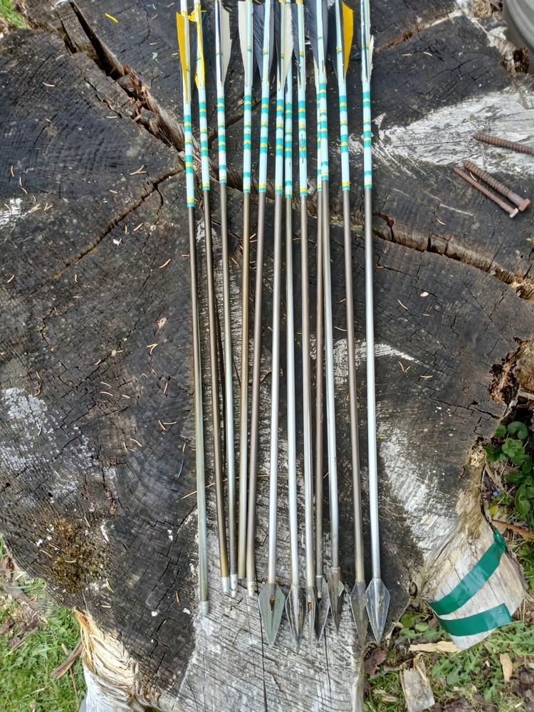 Easton Aluminum arrows 2117 29″ (12) Zwickey