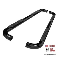 TAC Side Steps fit 2004-2008 Ford F150 Super Cab Pickup Truck 3″ Black Side