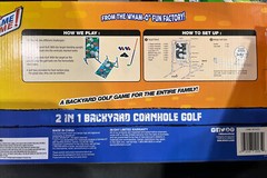 WHAM-O GAME TIME! 2 in 1 BACKYARD CORNHOLE GOLF GREAT FOR THE WHOLE FAMILY !