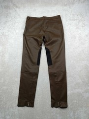 Gucci Brown Cotton Blend Gabardine Breeches